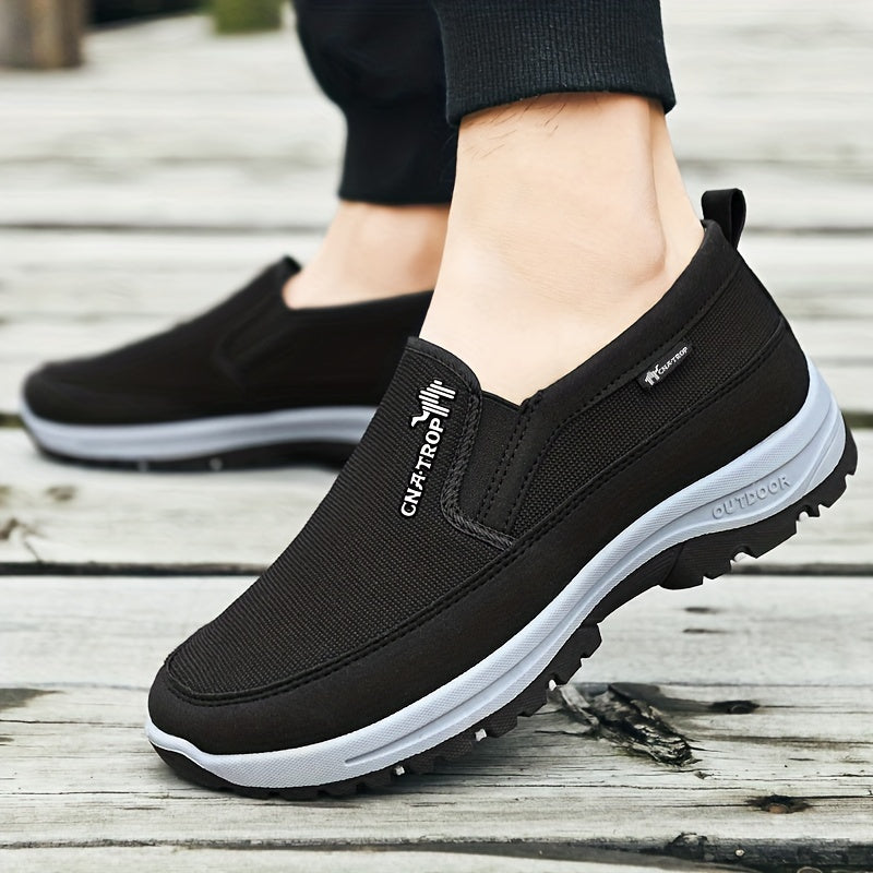 Men's Slip On Comfortable Non-Slip Loafers: Lightweight Breathable Non-slip Casual Shoes For Men's Outdoor Activities