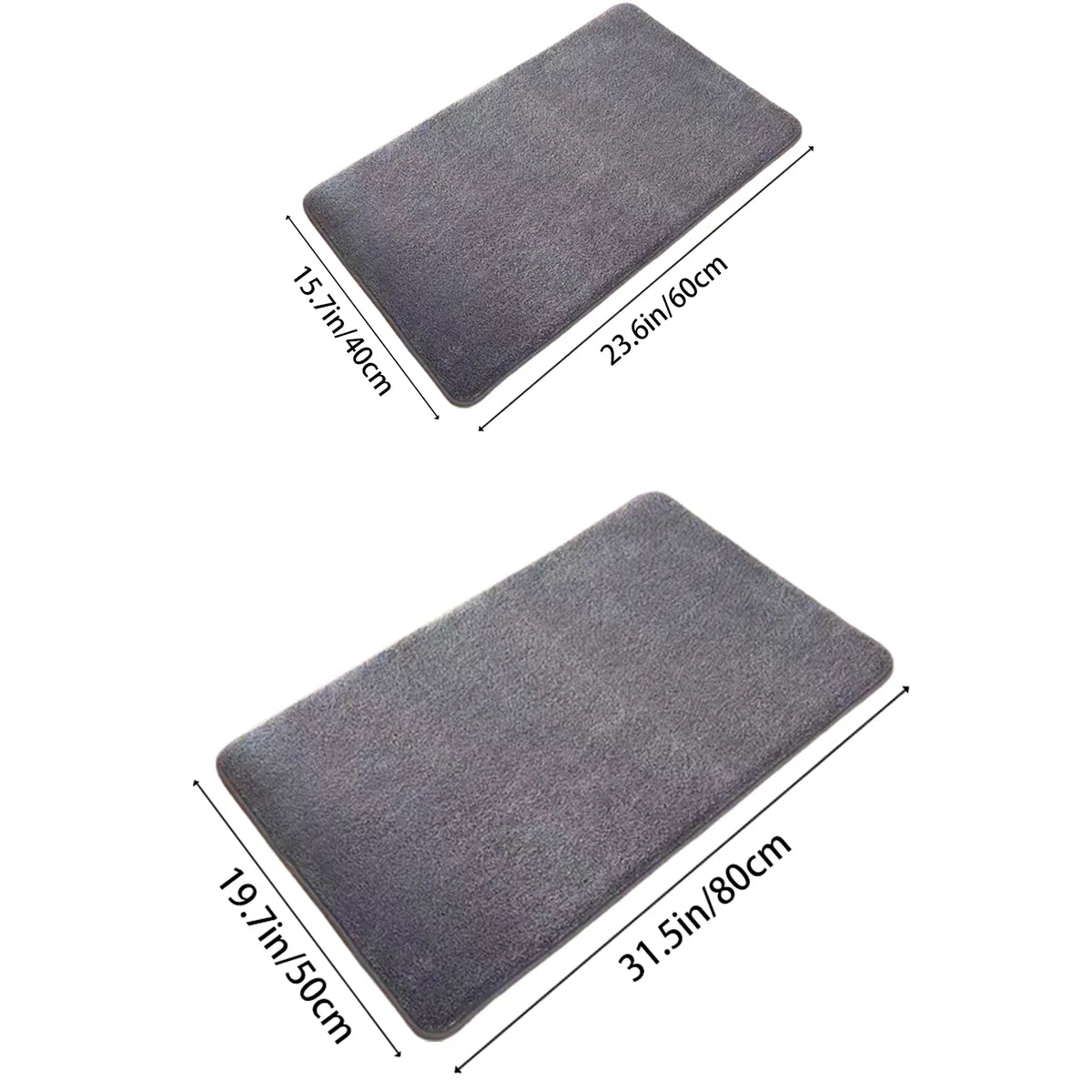 Super absorbent floor mat, super absorbent bath mat, super anti slip